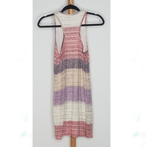 Splendid Racerback Striped Multicolor Tank Dress XS - Picture 2 of 6